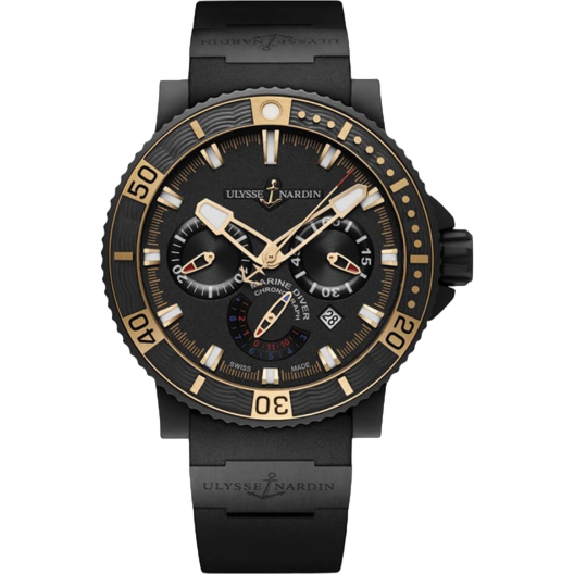 Часы Ulysse Nardin Black Sea Chronograph 353-90