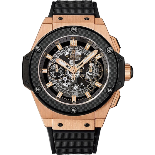 Часы Hublot King Power Unico Gold 701.OQ.0180.RX
