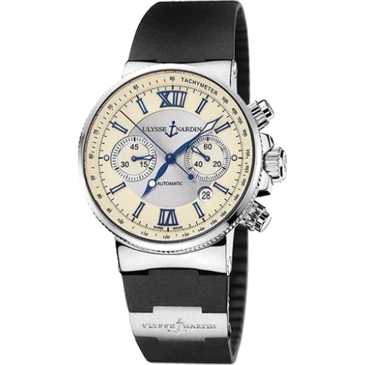 Часы Ulysse Nardin Marine Chronograph Maxi 353-66-3/314