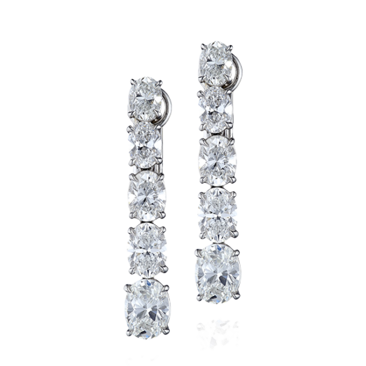 Серьги Harry Winston  с бриллиантами 111