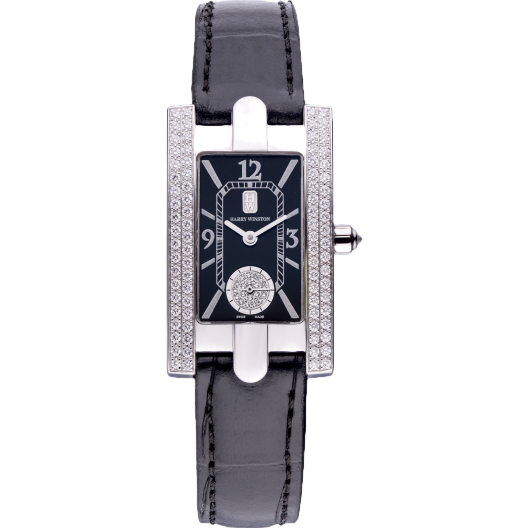 Часы Harry Winston Avenue C White Gold Diamonds 310LQW