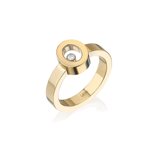 Кольцо с бриллиантом Chopard  Happy Diamonds 82/3876-20