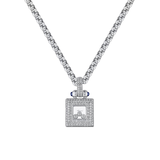 Колье Chopard подвеска Happy Diamonds Square 79/2862/3-20