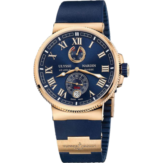 Часы Ulysse Nardin Marine Chronometer Automatic 18k Solid Rose Go 1186-126-3