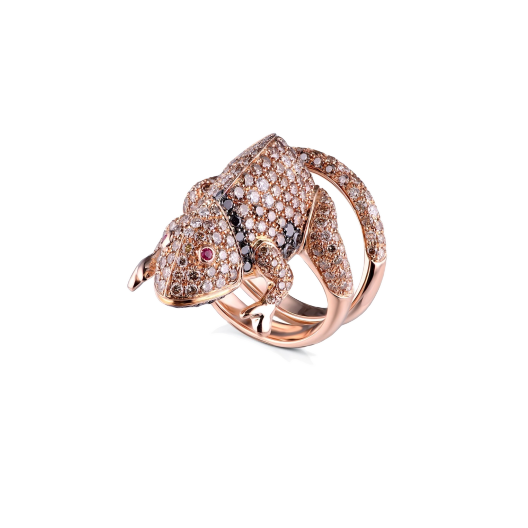 Кольцо с бриллиантом No Name