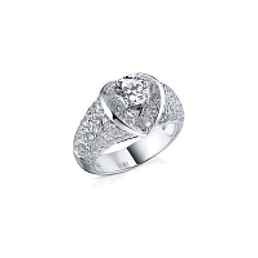 Кольцо с бриллиантом RalfDiamonds  1,04 G/VS2