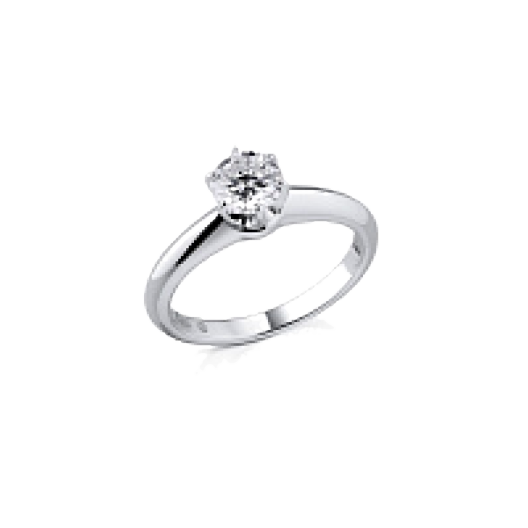 Кольцо с бриллиантом RalfDiamonds  0,75ct I/VS1