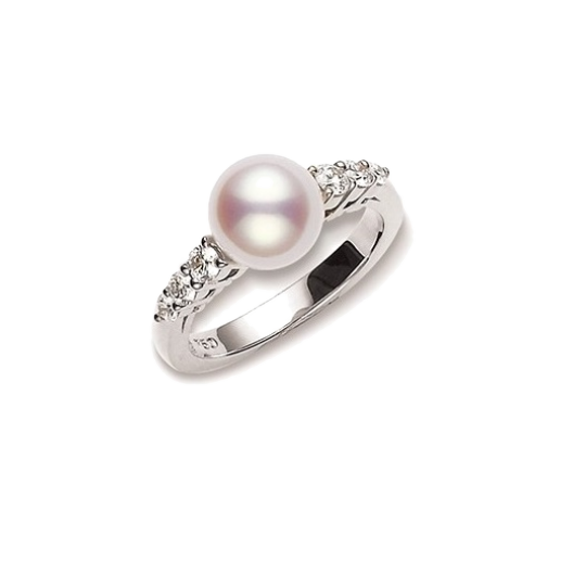 Кольцо Mikimoto Morning Dew PRA538DW