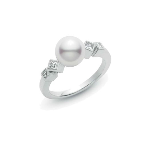 Кольцо Mikimoto  PRA631DW