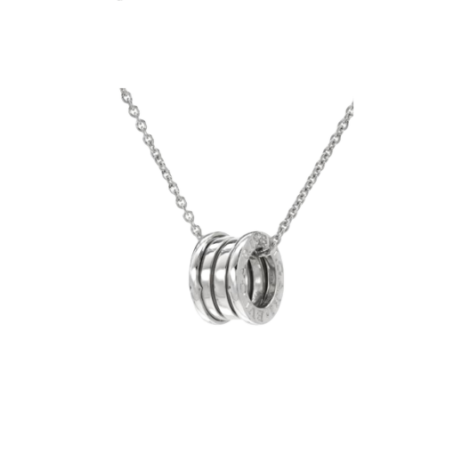 Колье Bvlgari подвеска 18K White Gold B.Zero1 Necklace 16 Inches