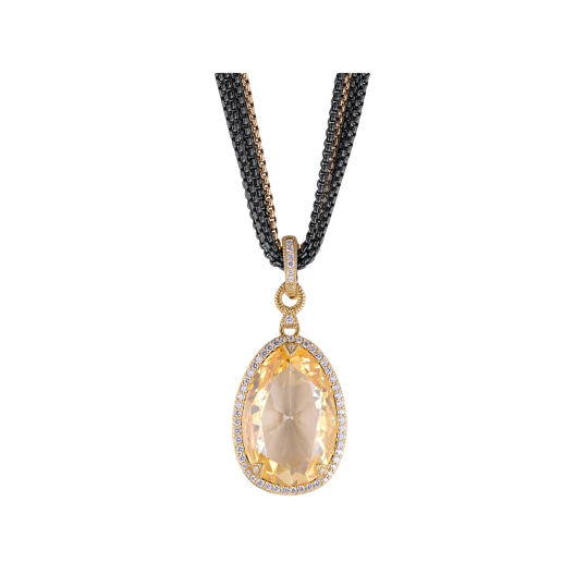 Колье No Name  с фианитом