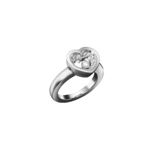 Кольцо с бриллиантом Chopard Happy Diamonds Very  827790-1110