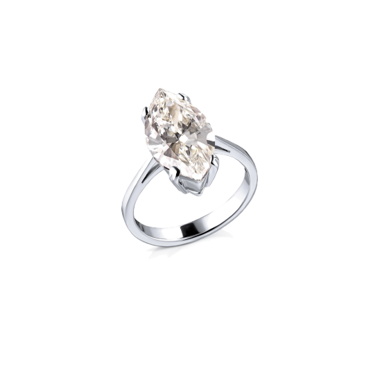 Кольцо с бриллиантом No Name  с бр. 5,25ct L/I1