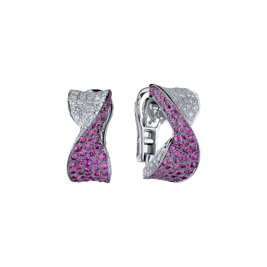 Серьги Adler  с сапфирами и бриллиантами