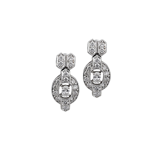 Серьги No Name с бриллиантами