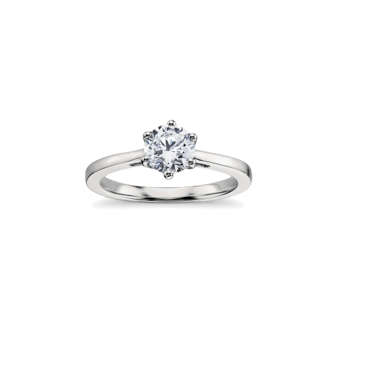 Кольцо с бриллиантом Meister  0,8ct F/VVS2