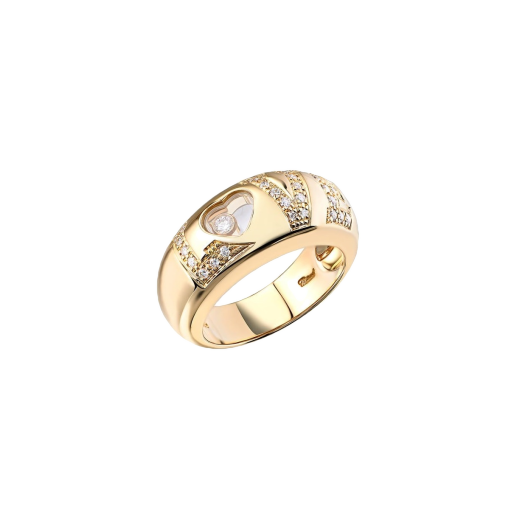 Кольцо с бриллиантом Chopard  Happy Diamonds Love 82/2899-20