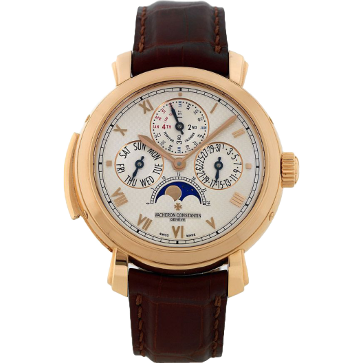 Часы Vacheron Constantin Malte Perpetual Calendar Minute Repeater Yellow Gold 30040/000J