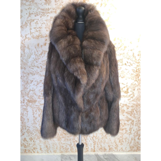Шуба No name  соболь/баргузин