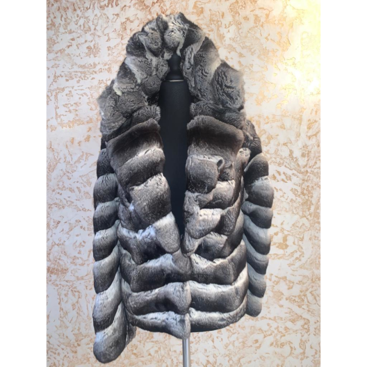 Шуба No name  шиншилла