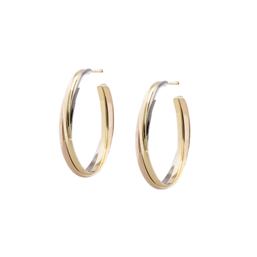 Серьги Cartier  Vintage Trinity B8020000