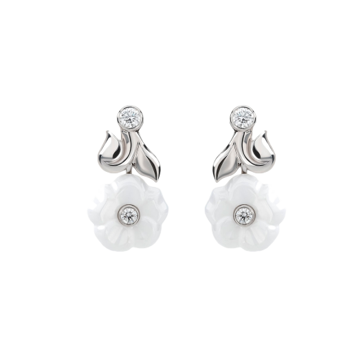 Серьги CHANEL  Camelia Galbe J10012