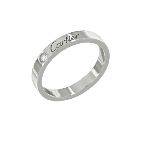 Кольцо с бриллиантом Cartier  de