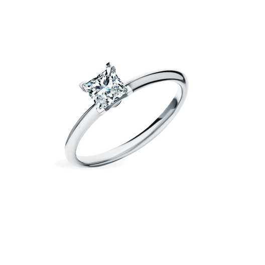 Кольцо с бриллиантом No Name  0,55 ct. G/VS1