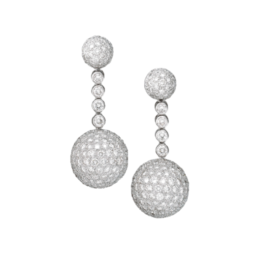 Серьги No Name  с бриллиантами