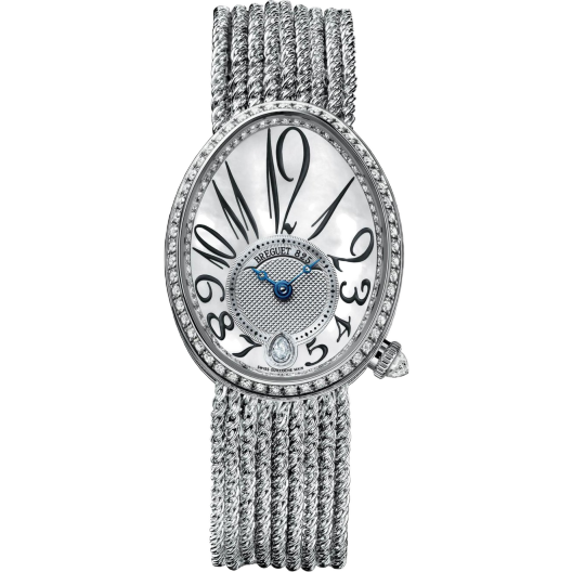 Часы Breguet Reine De Naples 8918 18K White Gold & Diamonds Ladies Watch 8918BB/58/J39/D00D
