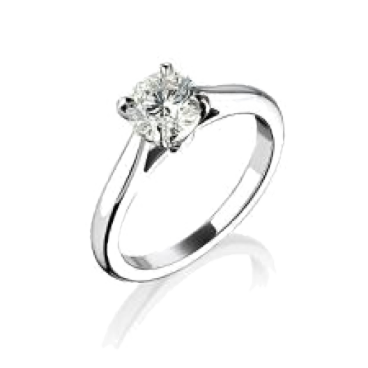 Кольцо с бриллиантом No Name  2,02ct M/SI2