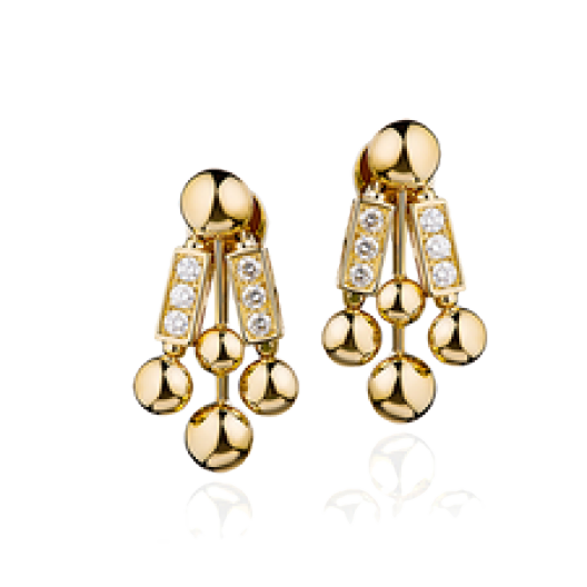 Серьги No Name с бриллиантами