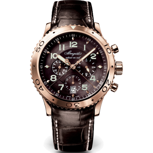 Часы Breguet Transatlantique Type XXI Flyback 18K Rose Gold 3810BR/92/9ZU