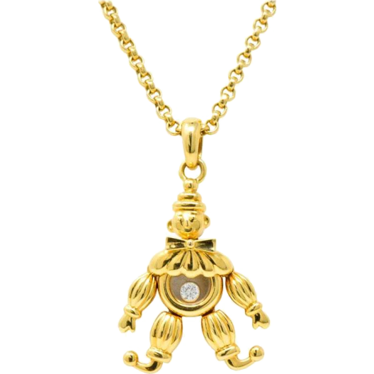 Часы Chopard Happy Diamond Clown Pendant 79/2239