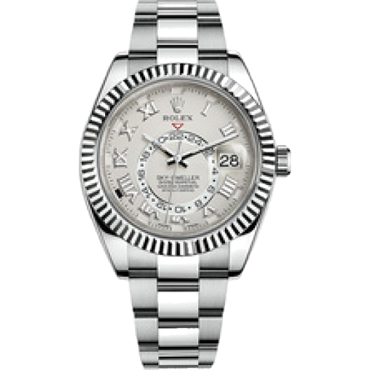 Часы Rolex Sky-Dweller 42mm White Gold 326939-0001