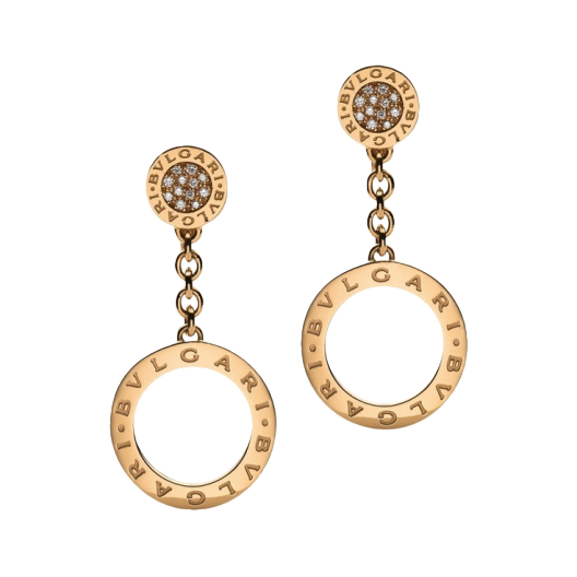 Серьги Bvlgari  Drop Earrings