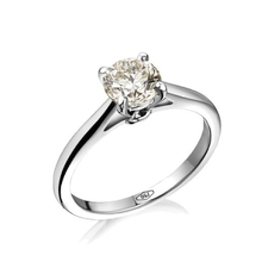 Кольцо с бриллиантом RalfDiamonds  1,07ct M/VS1