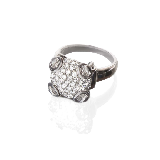 Кольцо Gucci Horsebit Diamond Cocktail Ring