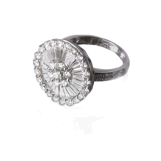 Кольцо с бриллиантом RalfDiamonds  с бриллиантами