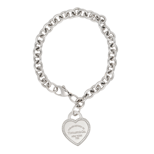 Браслет Tiffany & Co  с подвеской в форме сердца