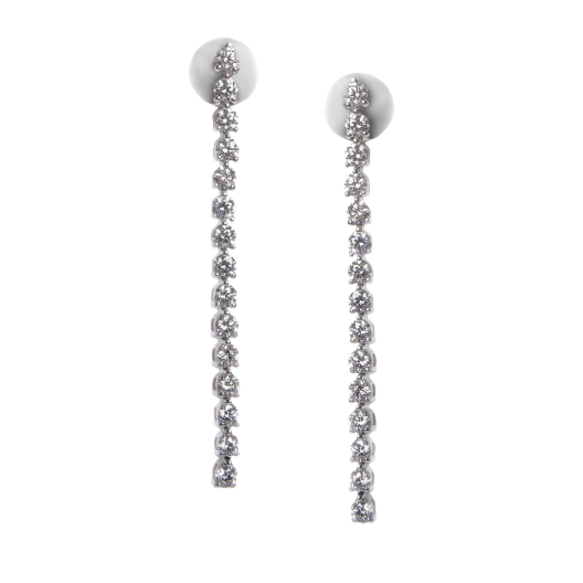 Серьги Gianni Lazzaro  с бриллиантами