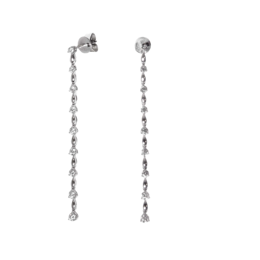 Серьги Gianni Lazzaro  с бриллиантами