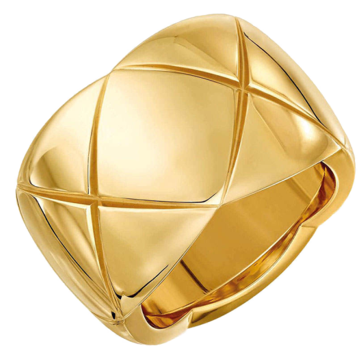 Кольцо CHANEL Coco Crush Yellow Gold large ring J10818