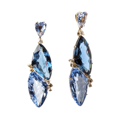 Серьги H. Stern  со шпинелью