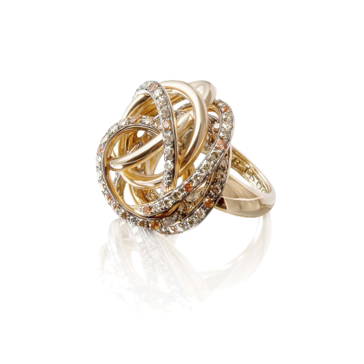 Кольцо с бриллиантом de Grisogono Matassa Ring