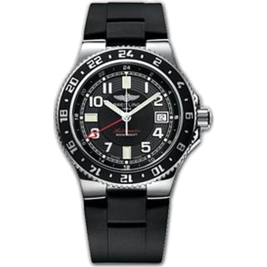 Часы Breitling Superocean GMT Black Dial Automatic Stainless Steel A32380