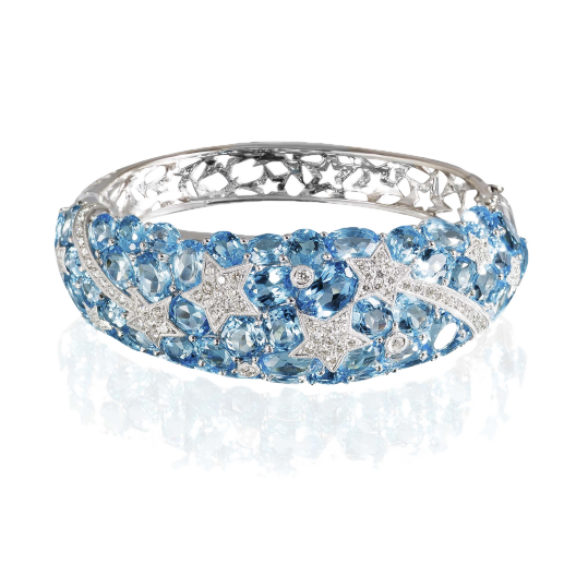 Браслет No Name  с топазами и бриллиантами