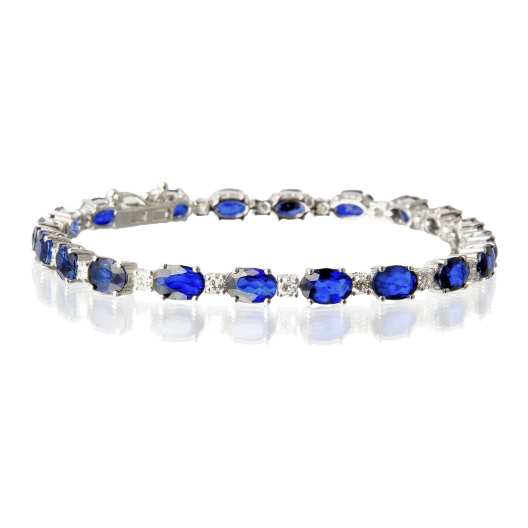 Браслет RalfDiamonds White Gold Sapphires Diamonds Bracelet