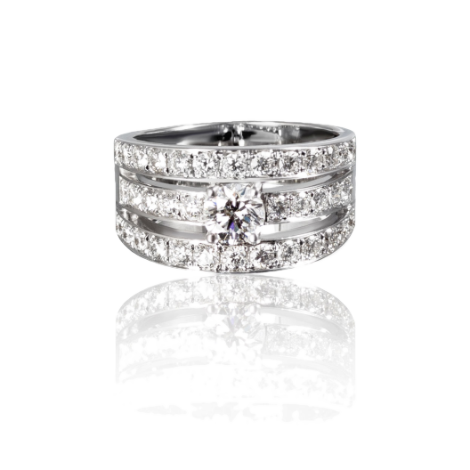 Кольцо RalfDiamonds  с бр. 0,7ct E/VVS1