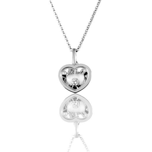 Колье Chopard подвеска Happy Diamonds 797773-1001